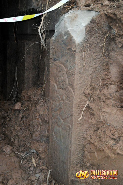 四川泸州一施工现场发现宋代火葬古墓 雕刻精美价值大