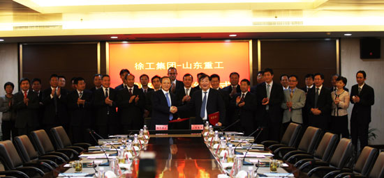 潍柴动力与徐工集团签署合作协议 携手打造世界级产品