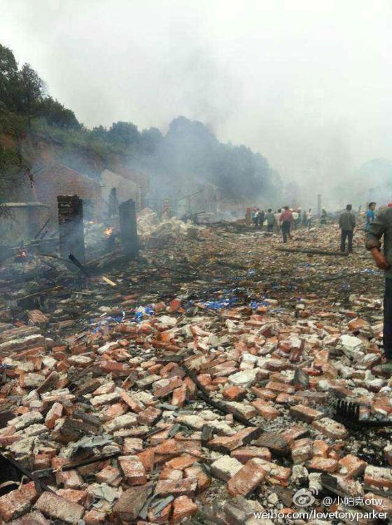 湖南醴陵一花炮厂爆炸已致6人死亡38人受伤