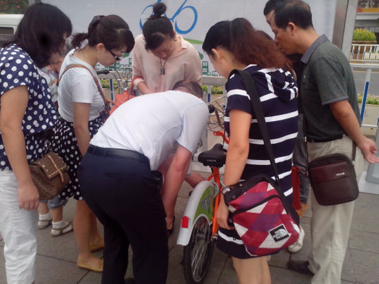 桂林市公共自行车服务系统启动