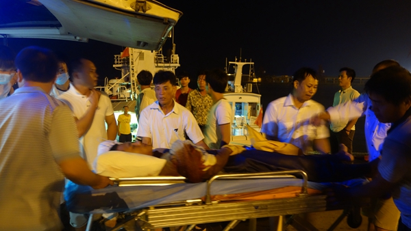 海南：八所海事局成功协调救助一受伤渔民