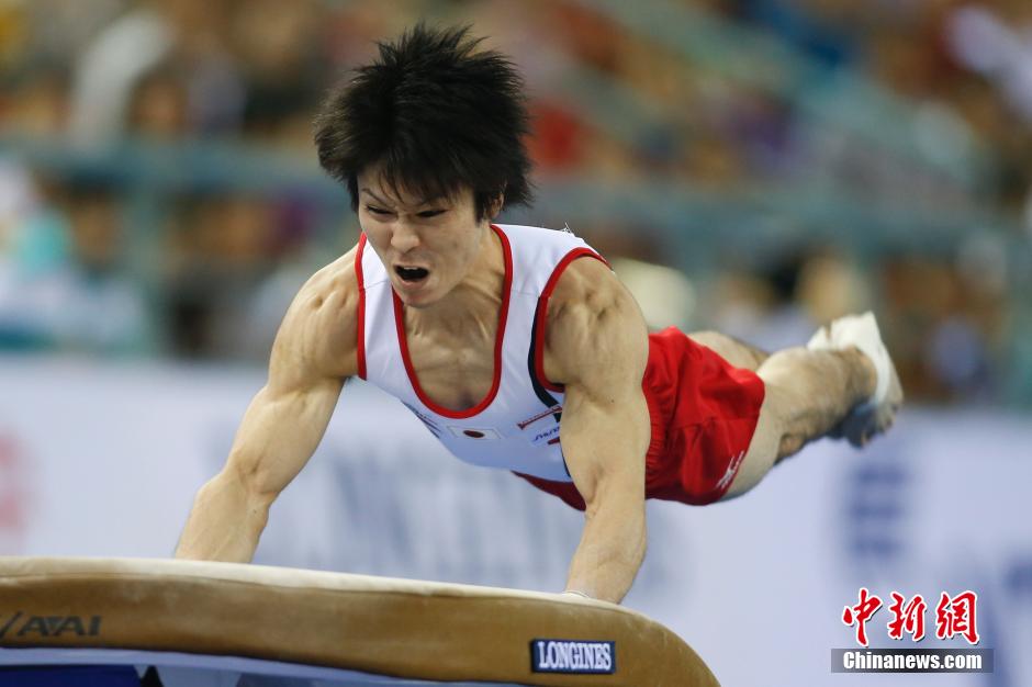 体操世锦赛：中国男团反超日本夺冠