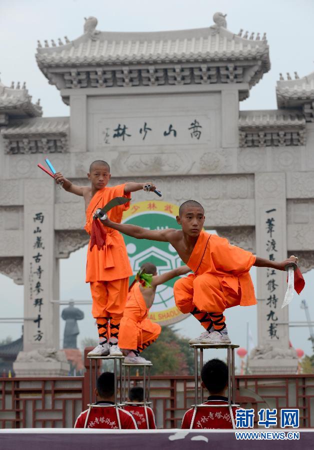 第十届中国郑州国际少林武术节开幕