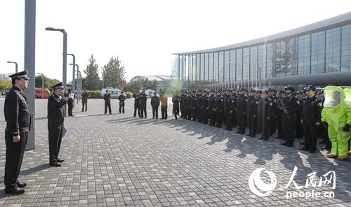 北京市举行反恐演习确保APEC会议期间绝对安全(图)