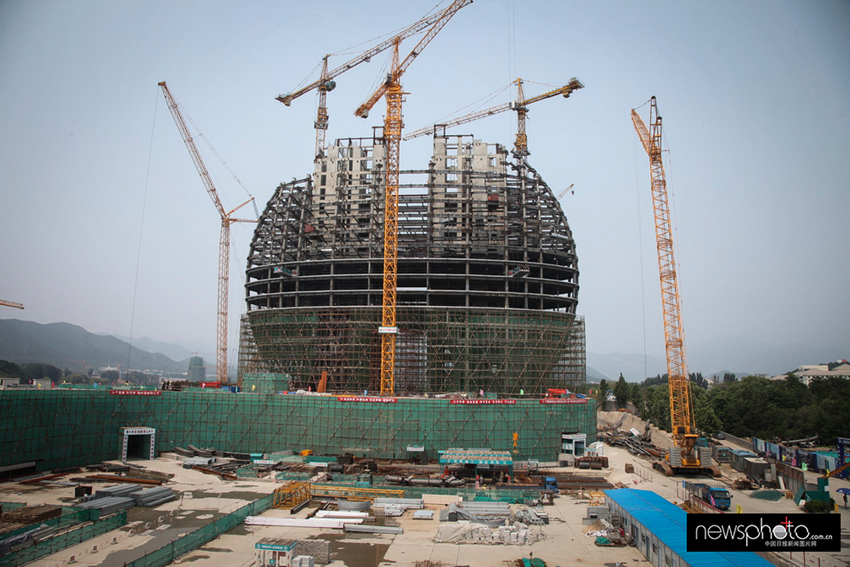 独家：15张图片见证北京APEC主体建筑“日出东方”落成