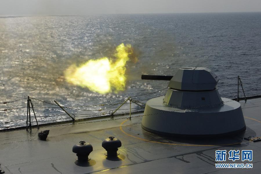 中国海军第十八批护航编队组织远海实战化攻防演练