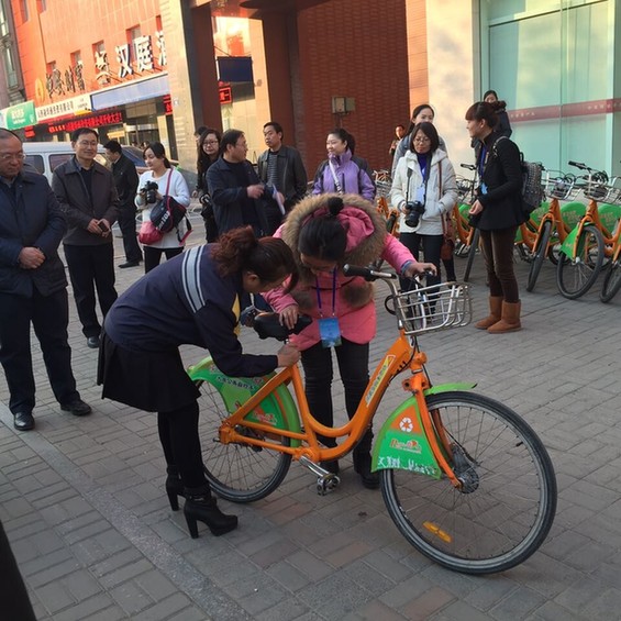 高碳城市的低碳实践 太原公共自行车智能化管理创新篇