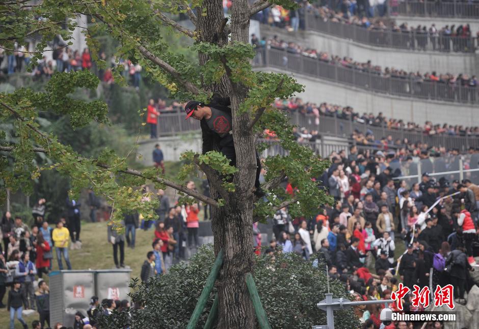 重庆上万粉丝疯狂追星 致节目临时取消录制