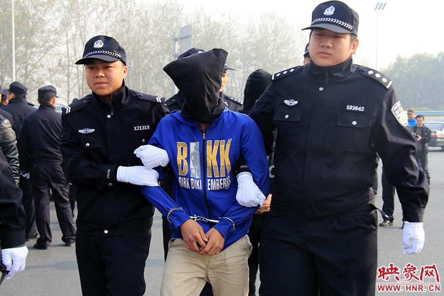 郑州打掉29人盗窃团伙 押送车队排长龙