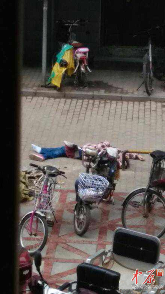 郑州12岁女孩坠楼身亡 上午曾受学校表扬(图)