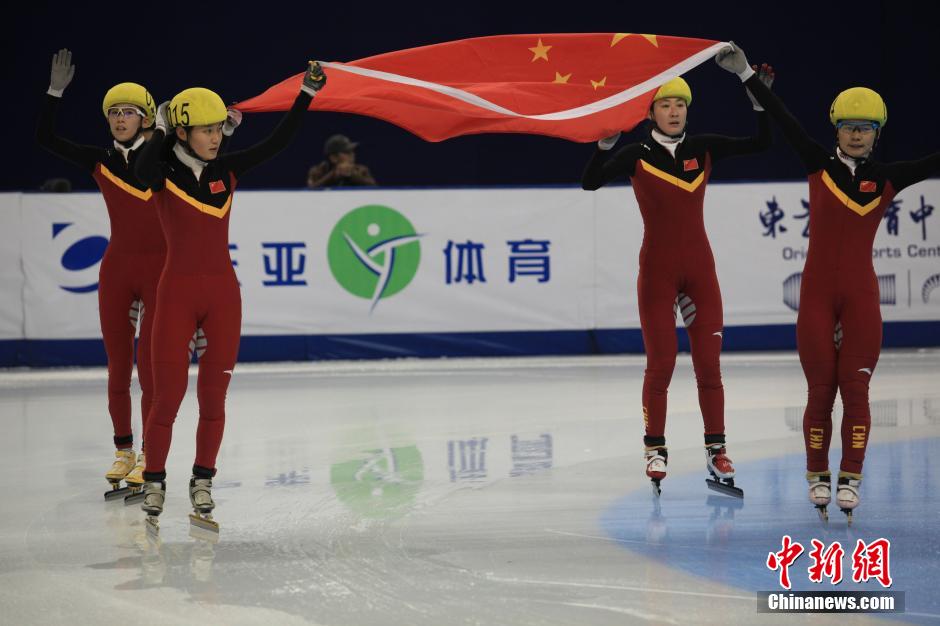 短道速滑上海站落幕 中国女队夺3金男队疲软