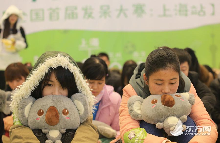 上海举办发呆大赛 幼儿园美女教师封“呆神”
