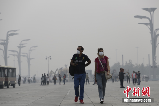 北京2014年有45个重污染天 全年开上亿环保罚单
