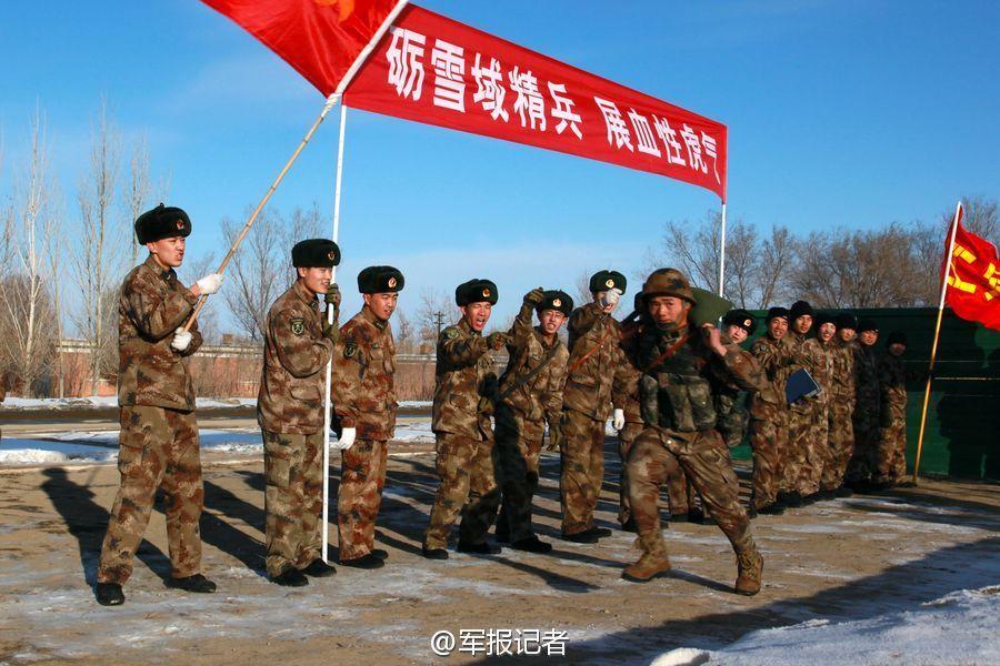 新疆某边防团举办“大力士”运动会