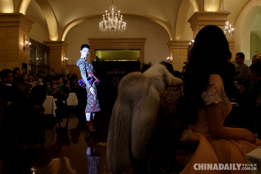 劳伦斯·许“中国定制”启航巴黎高级时装周