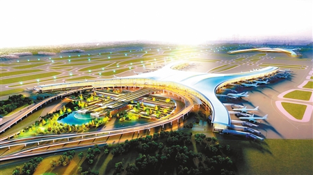 重庆机场东航站楼效果图曝光 明年上半年零距离换乘