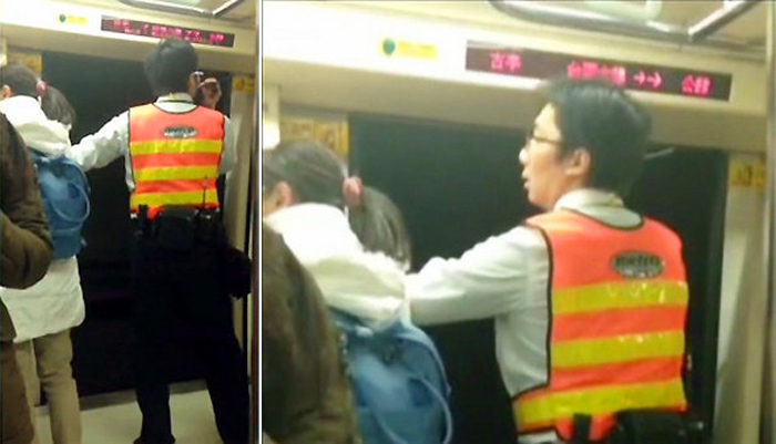 台北地铁一车厢门没关闭 360名乘客惊魂
