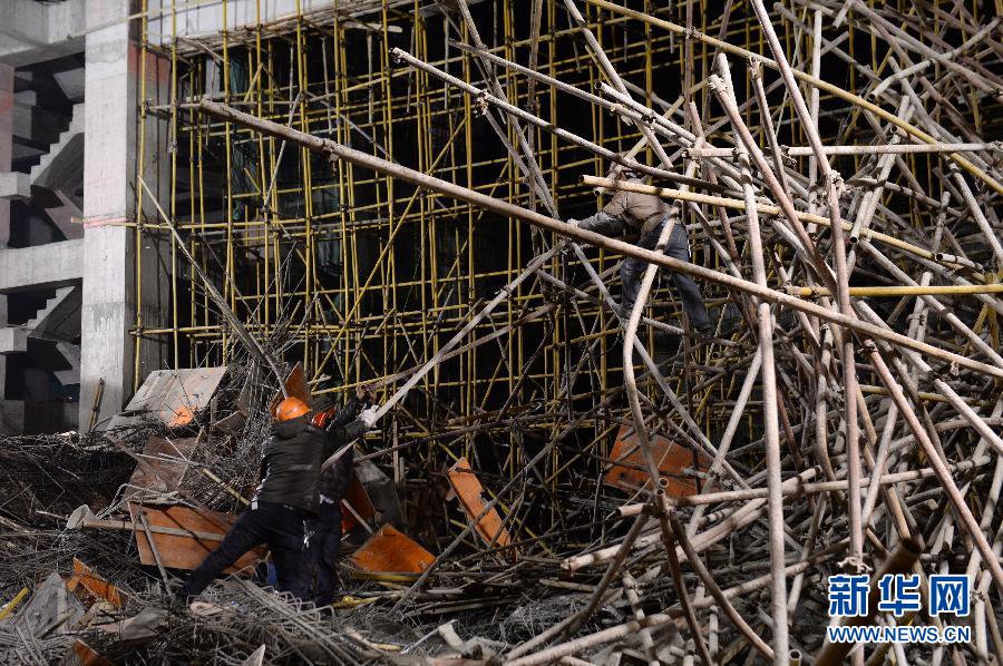 云南文山工地坍塌事故已致5人遇难8人受伤