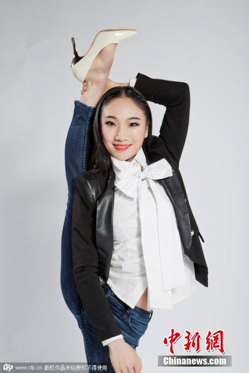 中国第一柔术美女展示个人柔术形象照[2]