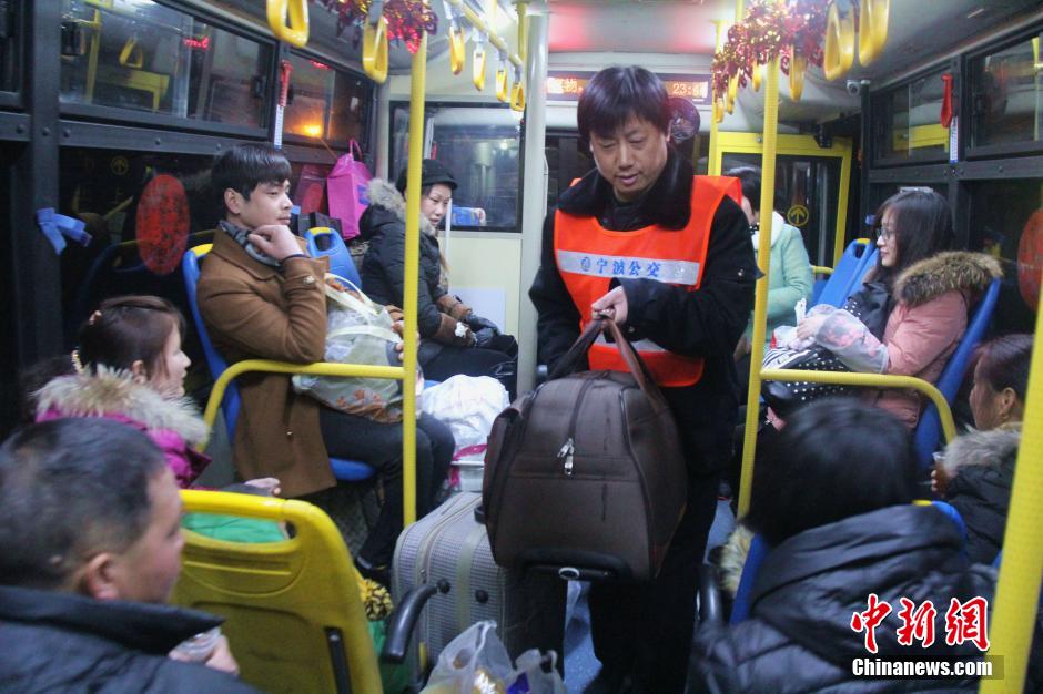 宁波开通“农民工专线”公交