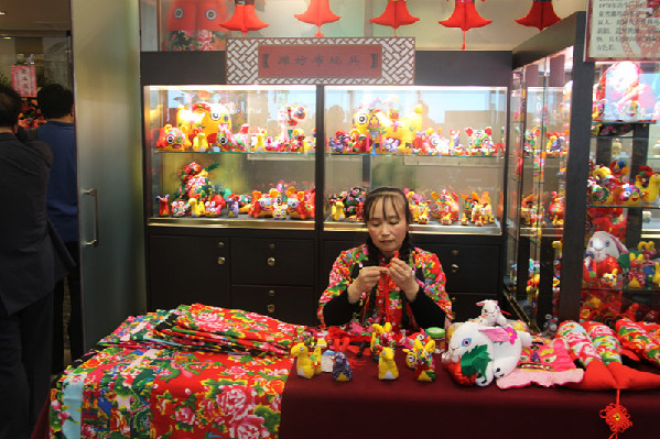 山东非物质文化遗产春节期间在台北展出