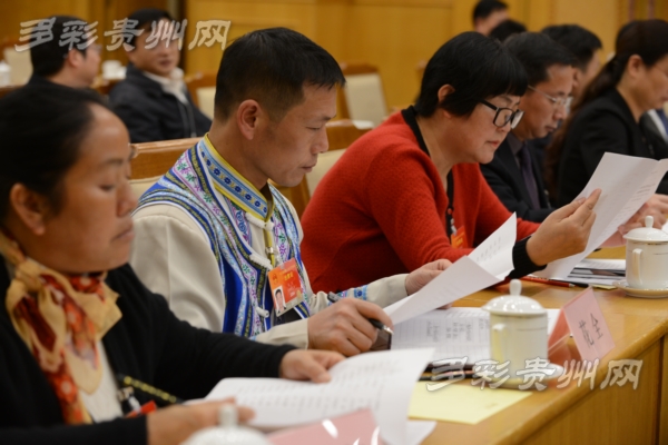 贵州代表团召开全体会议 推选赵克志为代表团团长
