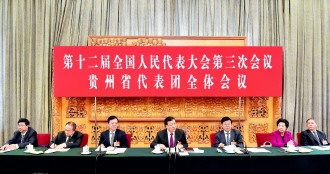 刘云山参加贵州代表团审议时强调: 全面从严治党