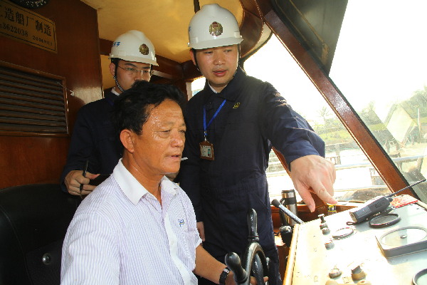 海南对2015年博鳌论坛年会服务船舶进行适航性安全检查