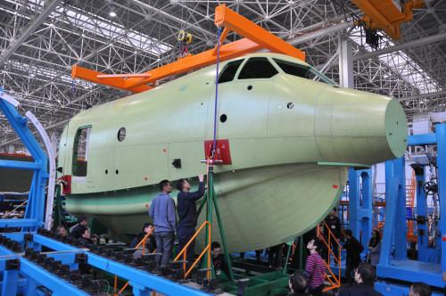中国最大两栖飞机可用在南海 性能优于日本US2