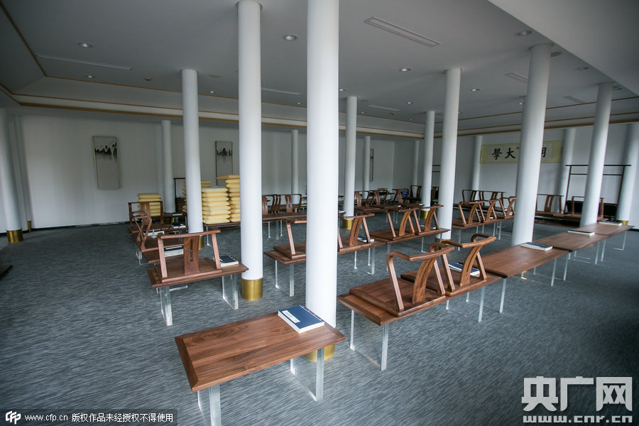 马云所创湖畔大学今日开课 内部场景曝光[4]