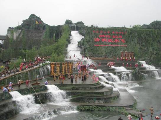 2015中国•都江堰清明放水节开幕
