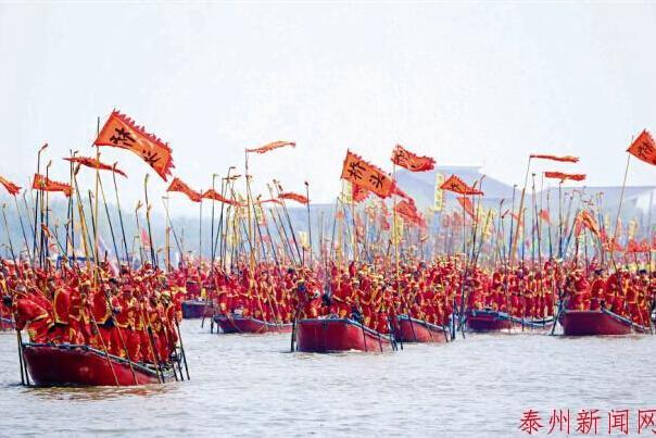 第七届中国泰州水城水乡国际旅游节盛大开幕