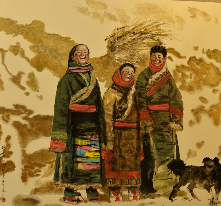 第五届中国画节•中国(潍坊)第八届文化艺术展示交易会开幕