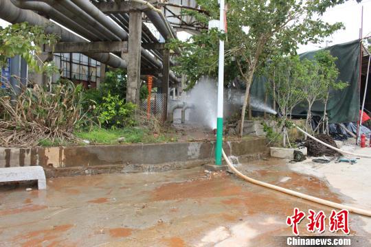 福建泉港液化气管道发生故障 导致液化气泄漏