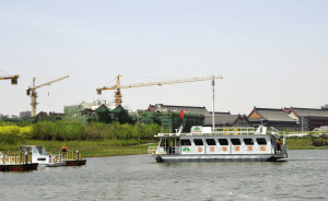 全自动清漂船作业优化中新天津生态城水质