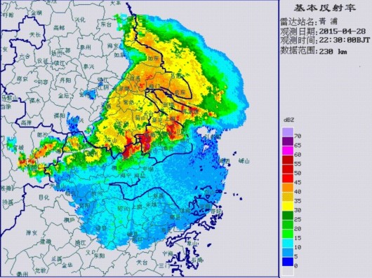 江苏多地下冰雹惊呆网友 上海已发布橙色预警信号