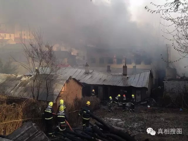 哈尔滨一床垫厂大火数十名工人逃生 村民安全疏散(图)
