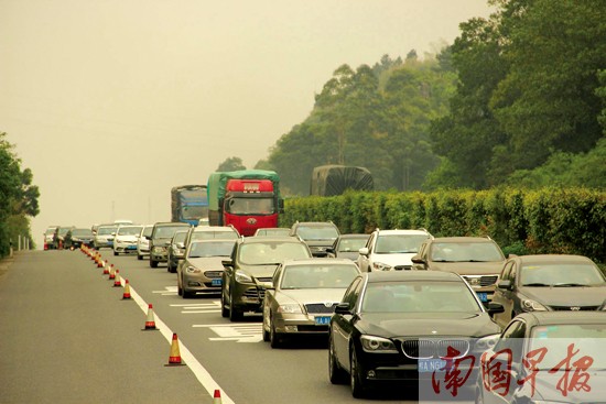 来宾至马山高速年底通车 路网完善可缓解六景之堵