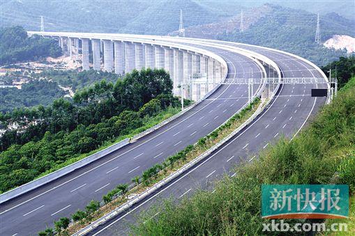 广东今年将建成9条高速 实现“县县通高速”