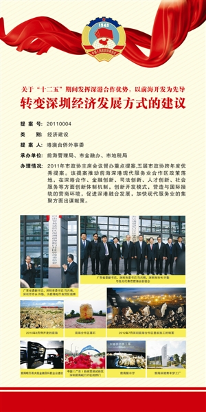 深圳市政协这5年有啥金点子 51件提案有图有真相