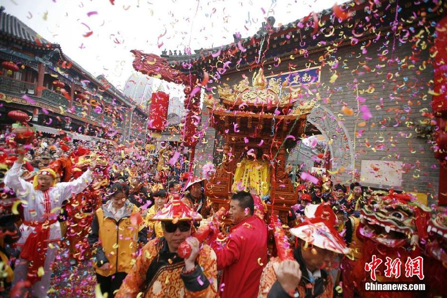 天津天后宫举行天后诞辰1055周年庆典