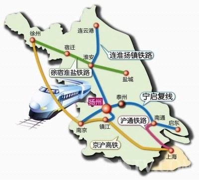 江苏省改变铁路布局不均状况 2020年江苏13市全部开通高铁