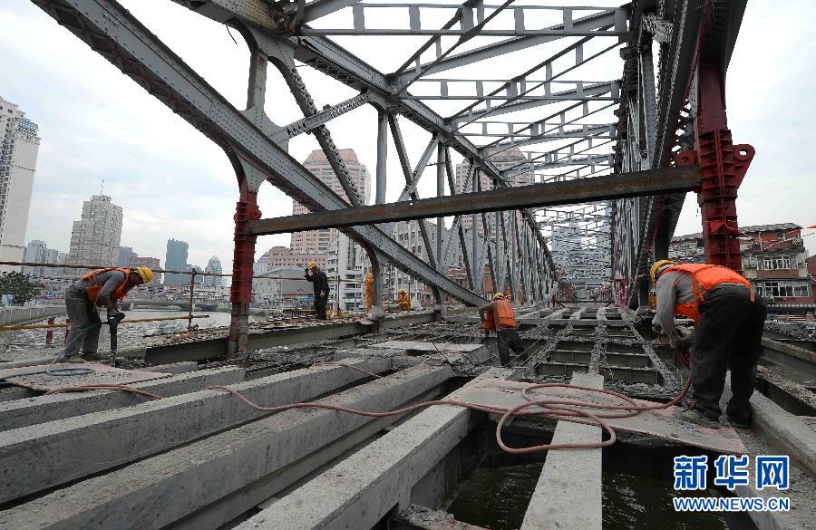 上海：百岁老桥浙江路桥即将整体移修