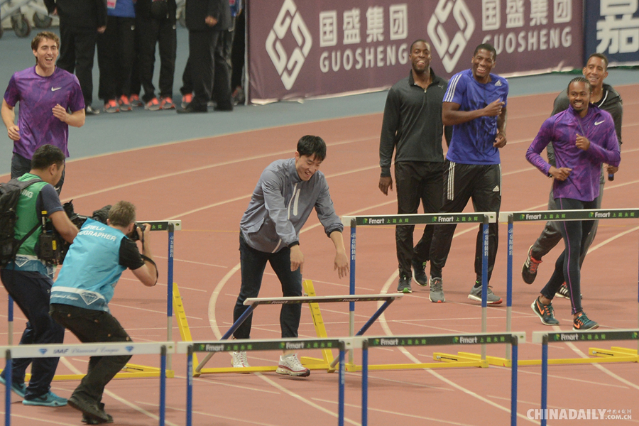 刘翔退役仪式在上海体育场举行