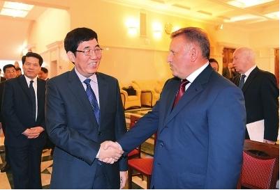吉林省代表团在俄罗斯进行友好访问