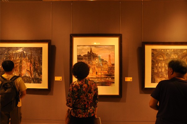 世界观——聂危谷中国画展在中国美术馆开幕