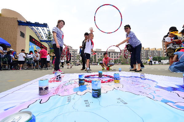 海淀区国际儿童节举办“小小足迹 印象中国”游园会