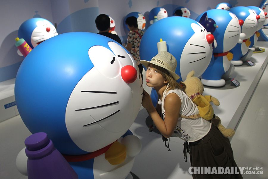 《哆啦A梦45周年特展》在北京举行