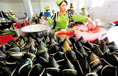 儋州粽子今年销售收入将突破1亿元 争取通过地理标志认证