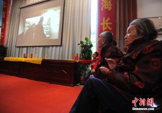 实拍贵州耄耋老人的70年“铂金婚”纪念日